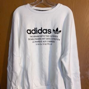 Men’s Large Adidas crew neck
